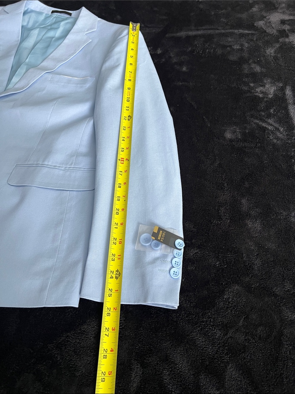 Men's Light Blue blazer - Picture 6 of 9